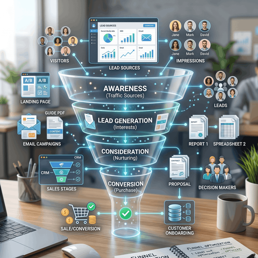 Revxgrow service: CRM & Lead Systems